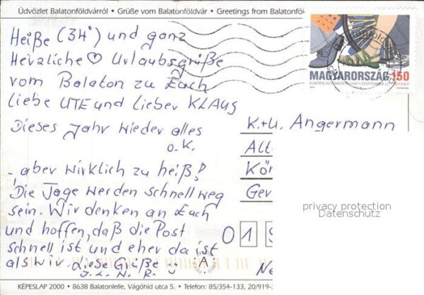 Balatonfoeldvar Seepartie Rutschbahn – Bild 2