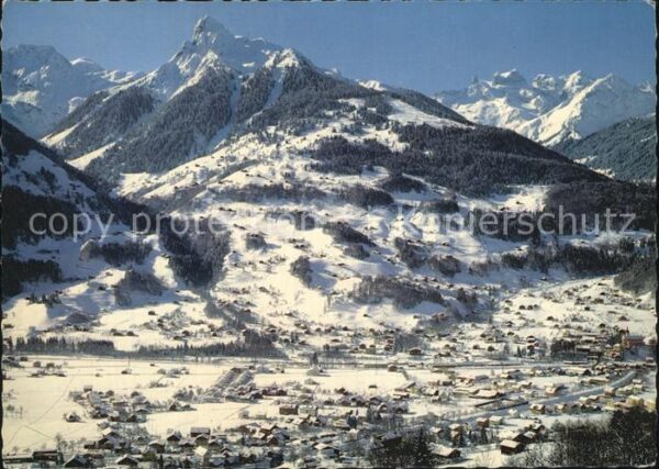 Tschagguns Vorarlberg Fliegeraufnahme