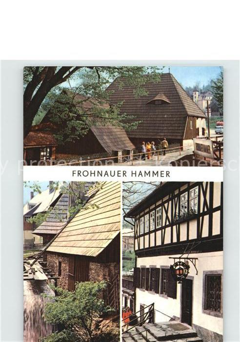 Frohnau Annaberg Hammerwerk mit Herrenhaus Museum und Ga