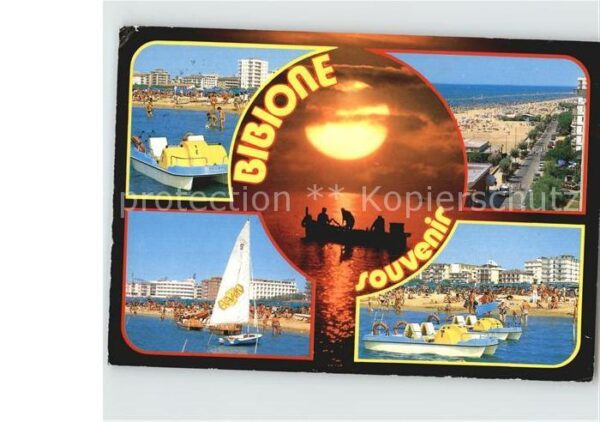 Bibione Strand Hotels Tretboot