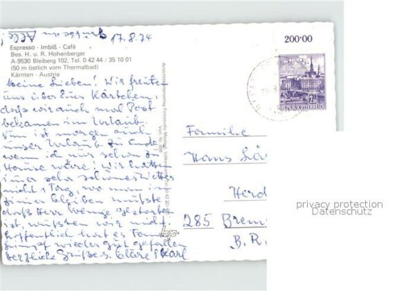 Bleiberg Espresso Hohenberger – Bild 2
