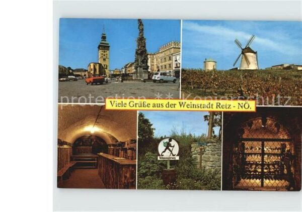 Retz Rathaus Windmühle Alter Weinkeller
