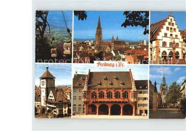 Freiburg Breisgau Münster Kornhaus Schwabentor