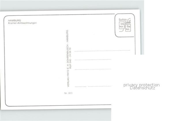 Hamburg Kramer-Amtswohnungen – Bild 2