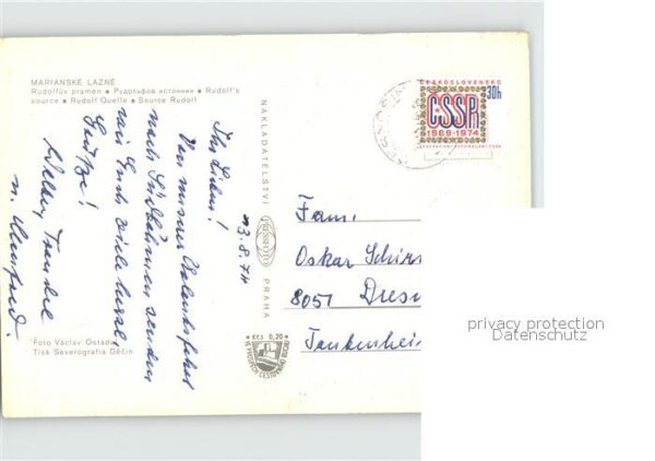 Marianske Lazne Rudolf Quelle – Bild 2