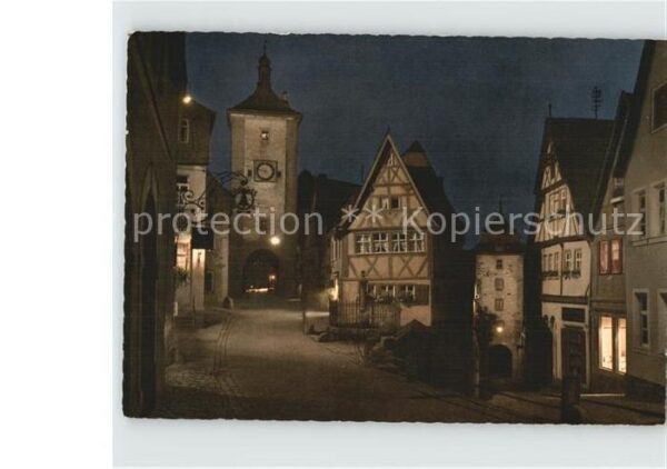 Rothenburg Tauber Am Plönlein