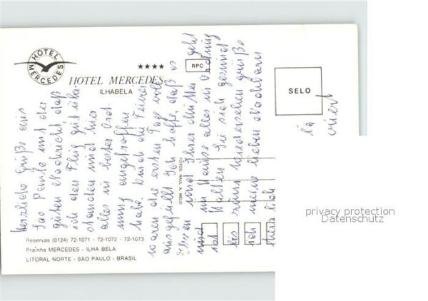 São Paulo Ilhabela Hotel Mercedes – Bild 2
