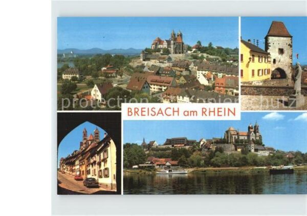 Breisach Rhein Burg Teilansicht