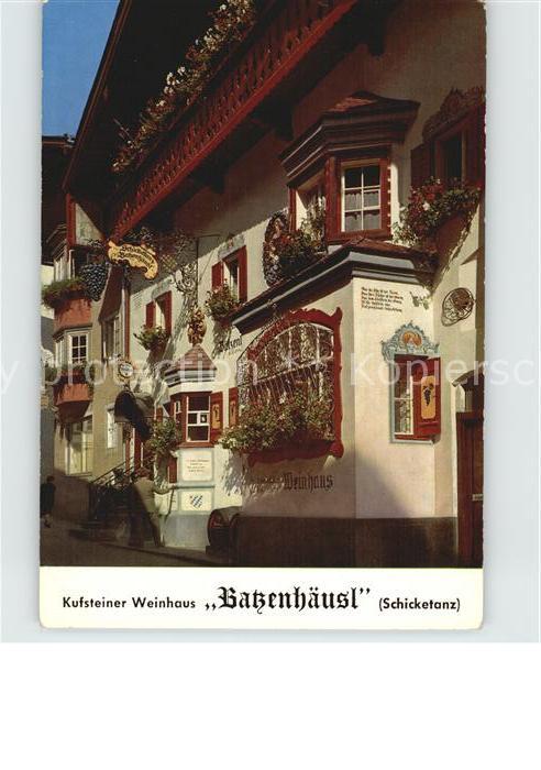 Kufstein Tirol Batzenhäusl
