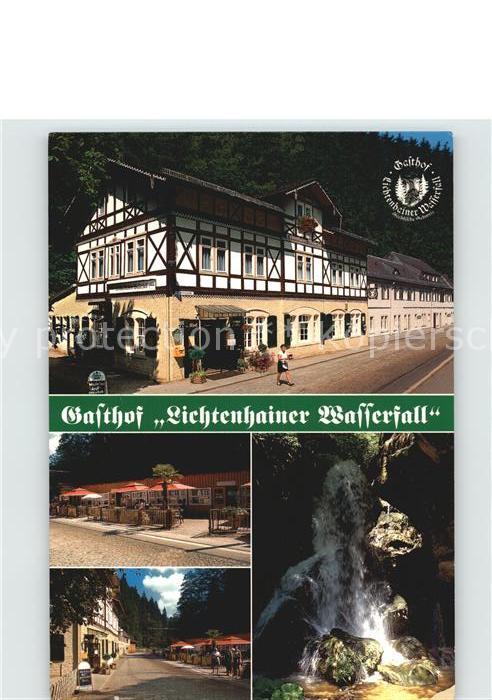 Lichtenhain Sebnitz Gasthaus Lichtenhainer Wasserfall