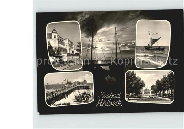 Ahlbeck Ostseebad Segelboot