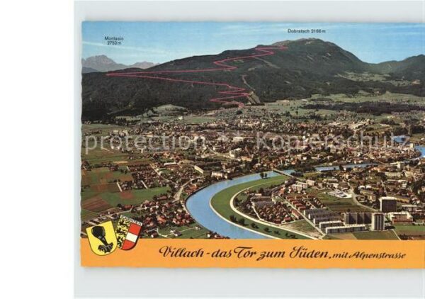 Villach Kaernten Stadtansicht