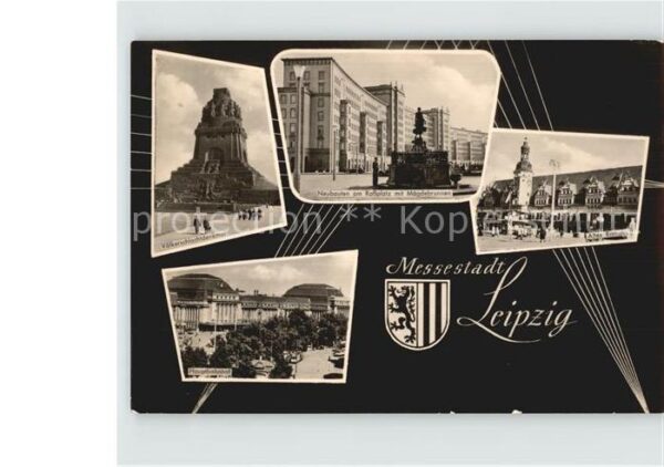 Leipzig Völkerschlachtdenkmal Hauptbahnhof
