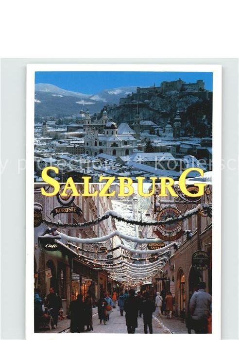 Salzburg Oesterreich Stadtansicht
