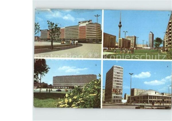 Berlin Alexanderplatz Haus des Lehrers Kongres