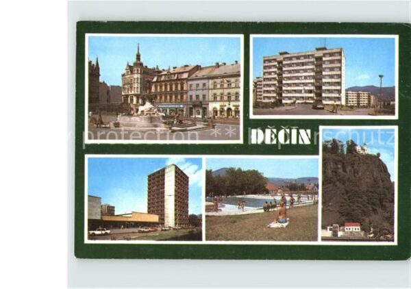 Decin Boehmen Leninovo namesti Nova vystavba