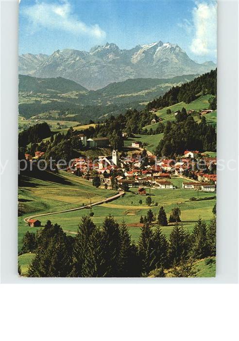 Oberstaufen Mit Altmann und Säntis