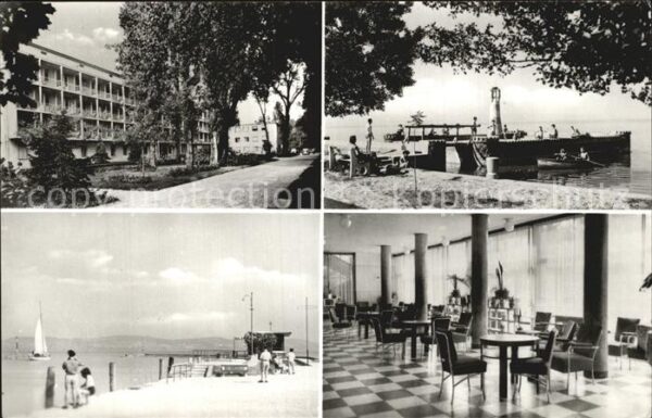 Balatonlelle Hotel Restaurant Strand Promenade Platt