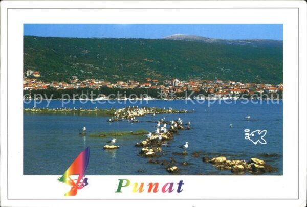 Punat Panorama Küste