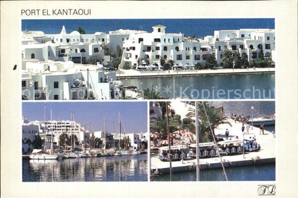 Port El-Kantaoui Hotelanlagen Yachthafen Touristenbahn