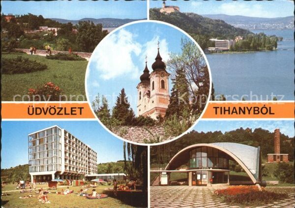 Tihany Halbinsel Balaton Hotel Kirche