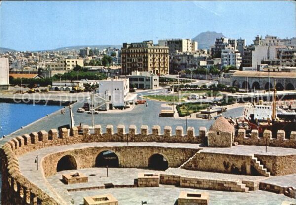 Heraklion Iraklio Blick von der Festung