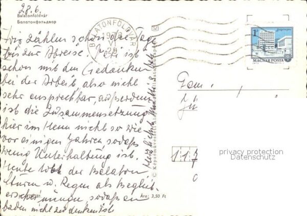 Balatonfoeldvar Ferienhaus Hotel Segelboot – Bild 2