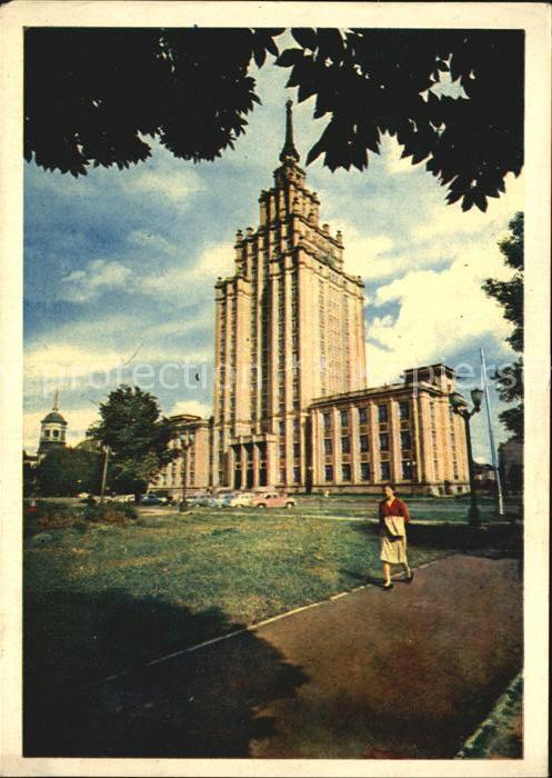 Riga Lettland Palast der Wissenschaft