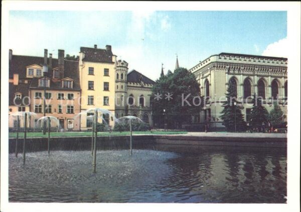 Riga Lettland Square an der Staatlichen Philharmonie