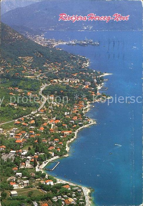 HERCEG NOVI Hercegnovi Montenegro Fliegeraufnahme