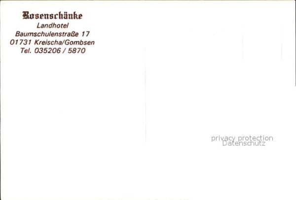 Kreischa Rosenschänke Landhotel – Bild 2