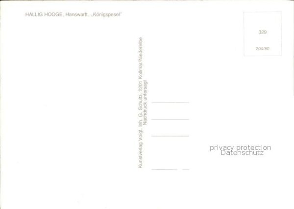 Hallig Hooge Hanswarft Königspesel – Bild 2