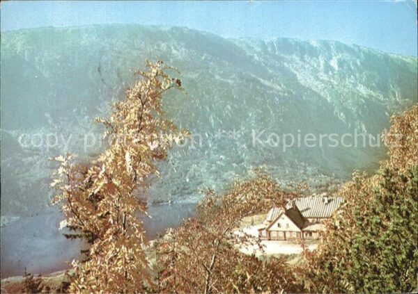 Karkonosze Schronisko PTTK Samotnia nad Malym Staw
