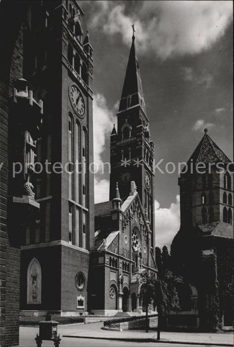 Szeged Fogadalmi templom a XIII szazadbeli Cso