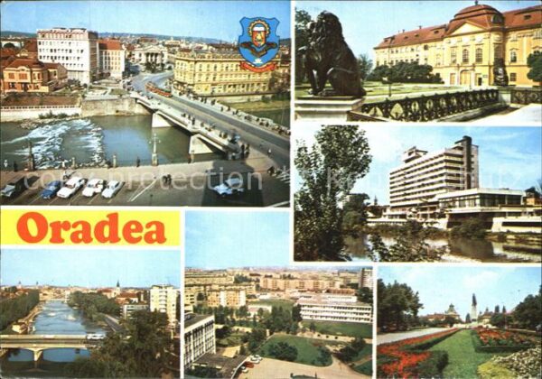 Oradea Fluss Crisul Repede Brücke Hotel Parcul