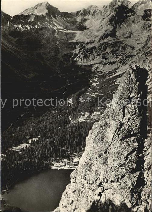 Vysoke Tatry pohl'ad z Ostrvy na severovychod Hohe T
