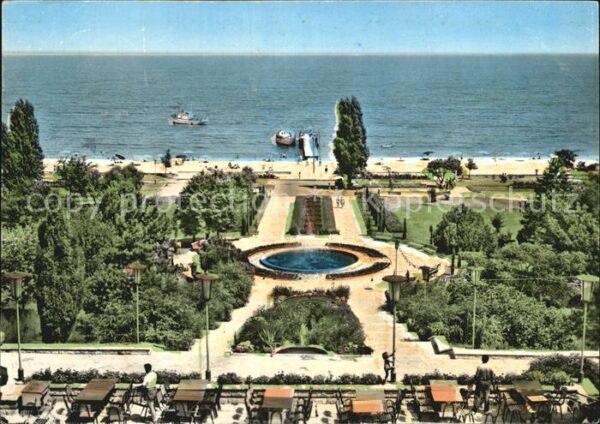 Varna Warna Ansicht vom Goldenen Sand Restaurant Te