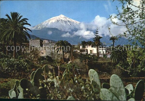 Tenerife Panorama mit Teide Vulkan