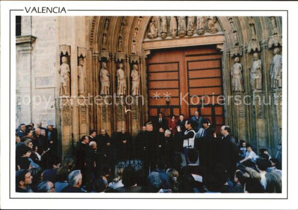 Valencia Valenciana Tribunal de las Aguas Celebrando Consej