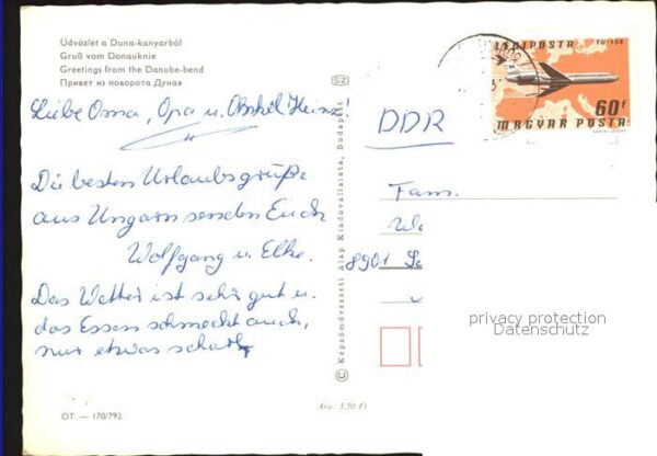Vac  Duna Kanyarbol Donauknie Kirche Gebäude – Bild 2