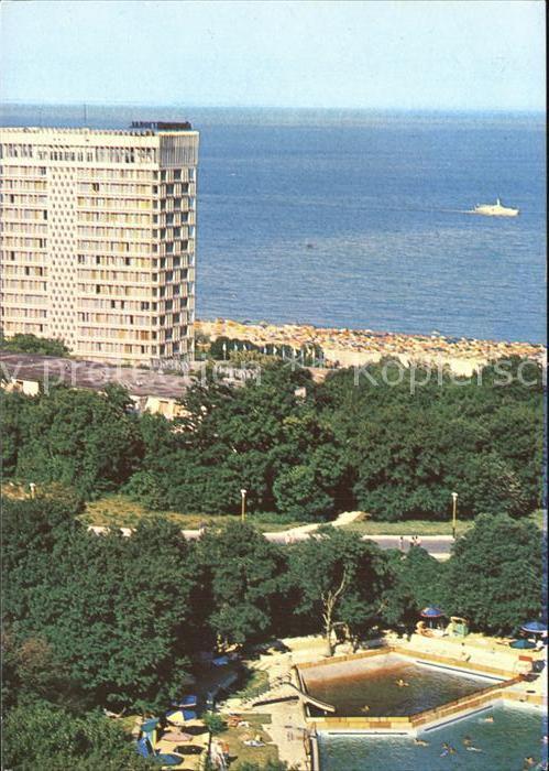 Slatni Pjasazi Hotelanlage Strand Meerblick