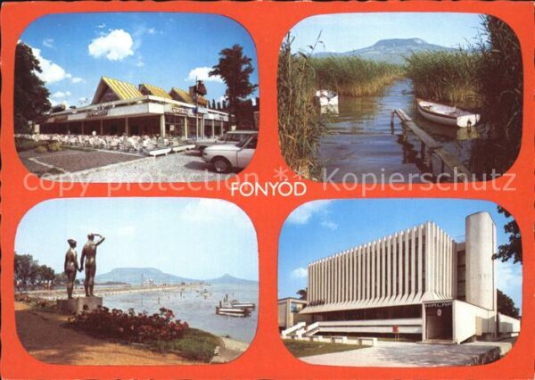 Fonyod Restaurant Uferpromenade Plattensee Sku