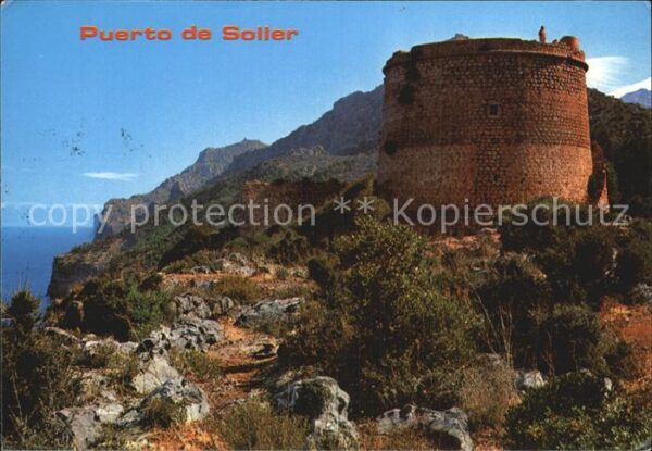 Puerto de Soller Burgruine Steilküste
