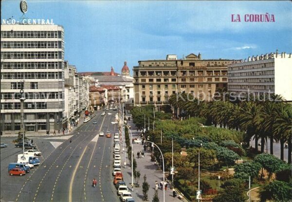 La Coruna Avenida Los Cantones y Jardines