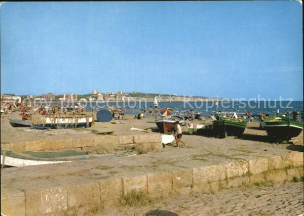 Salou Playa y viejo muelle