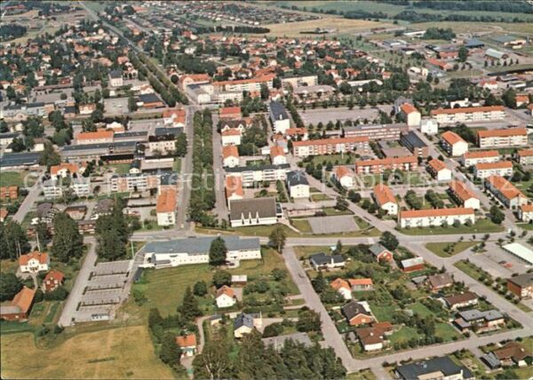 Tierp Flygfoto Fliegeraufnahme