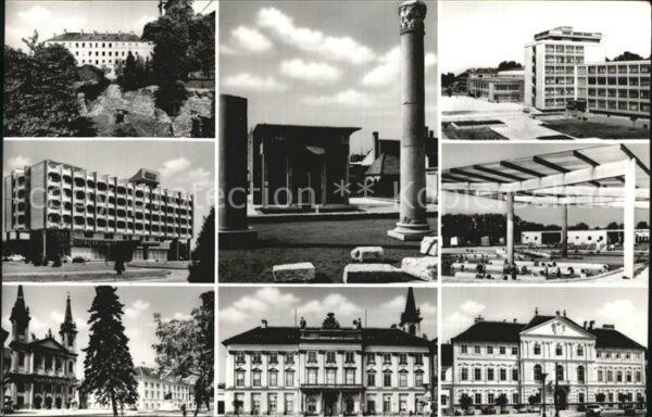 Szombathely Teilansichten Gebäude