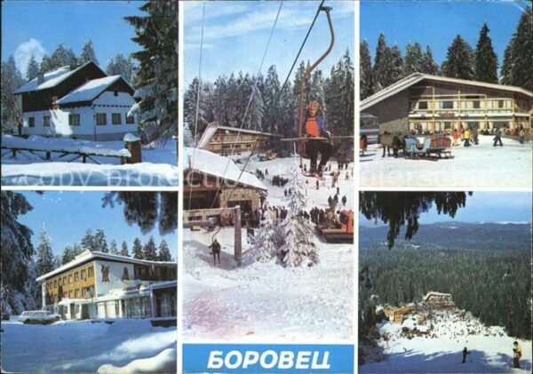 Borovez Wintersportort Berghotel Sessellift