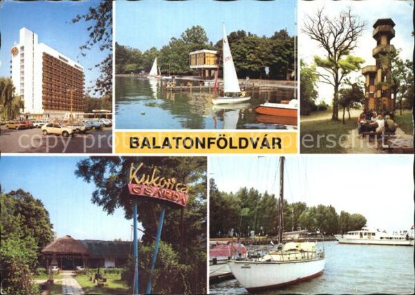 Balatonfoeldvar Hotel Feriendorf Plattensee Segelboot