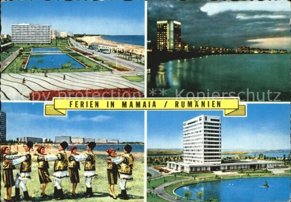 Mamaia Hotelanlage Swimming Pool Volkstanz Nac